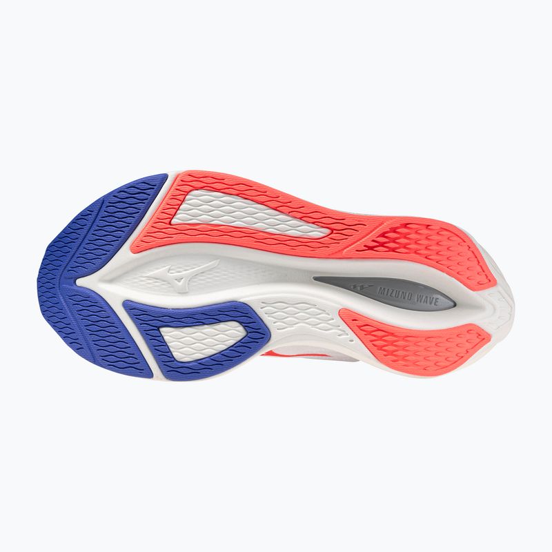 Dámske bežecké topánky Mizuno Wave Rebellion Flash 3 white/striking coral/iris bloom 13
