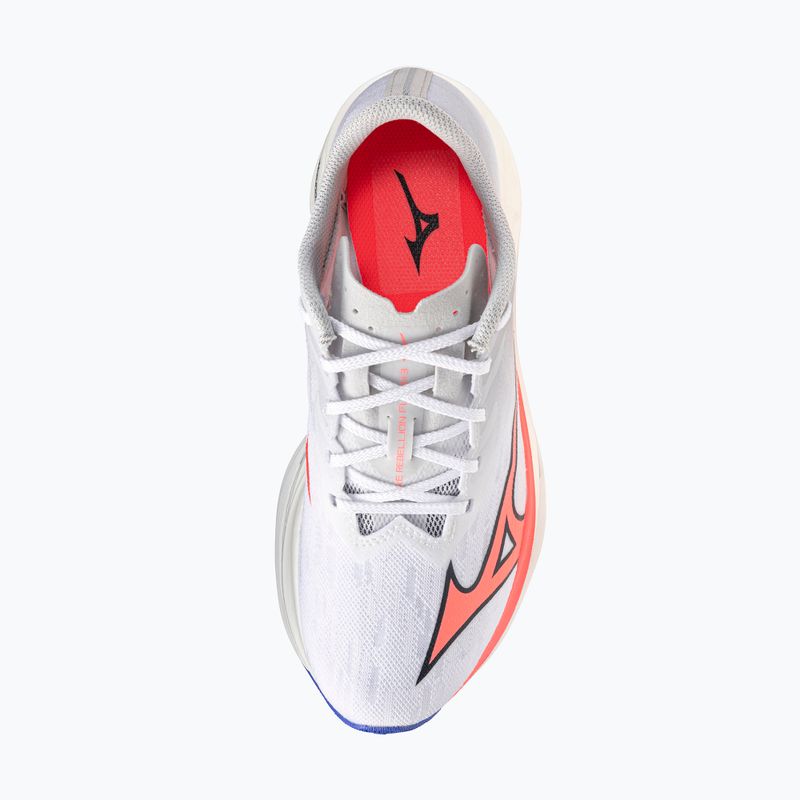 Dámske bežecké topánky Mizuno Wave Rebellion Flash 3 white/striking coral/iris bloom 14