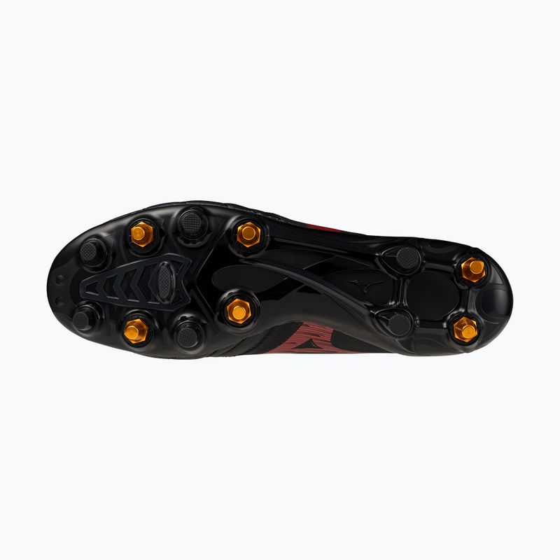 Pánske kopačky Mizuno Morelia Neo IV Beta Elite Mix SG black/morelia 40th red/black 4