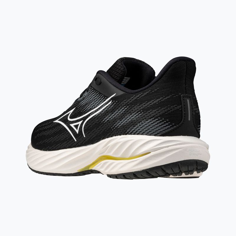 Dámske bežecké topánky Mizuno Wave Inspire 21 black/white/vibrant yellow 4