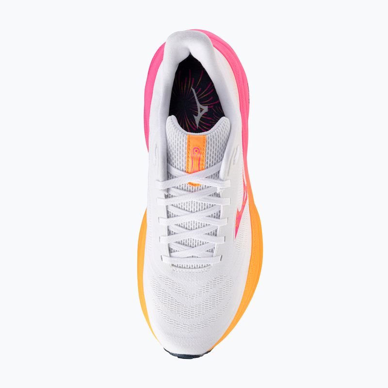 Bežecké topánky Mizuno Wave Sky 9 white/tang orange/pink tetra 7