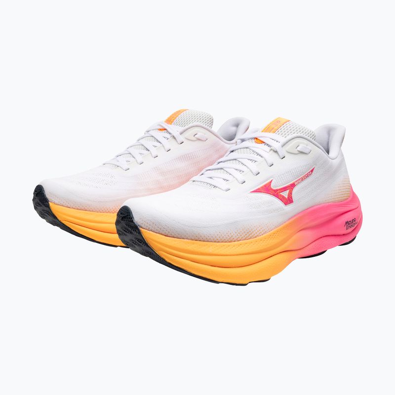 Bežecké topánky Mizuno Wave Sky 9 white/tang orange/pink tetra 8