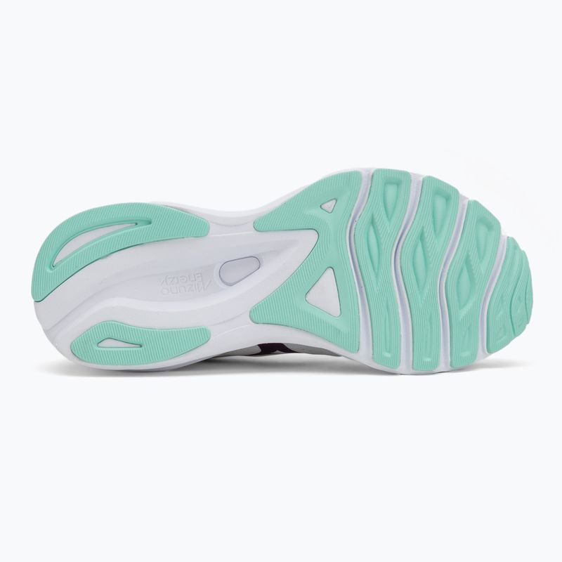 Dámske bežecké topánky Mizuno Wave Serene 2 snow white/dark purple/ice green 4