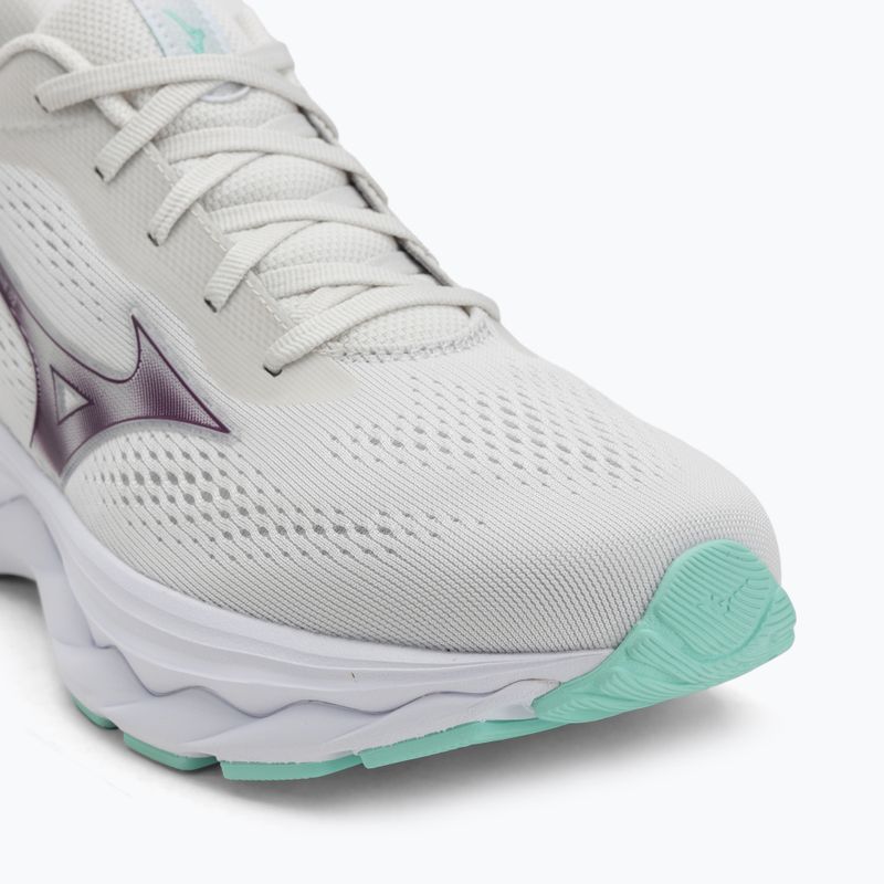 Dámske bežecké topánky Mizuno Wave Serene 2 snow white/dark purple/ice green 7
