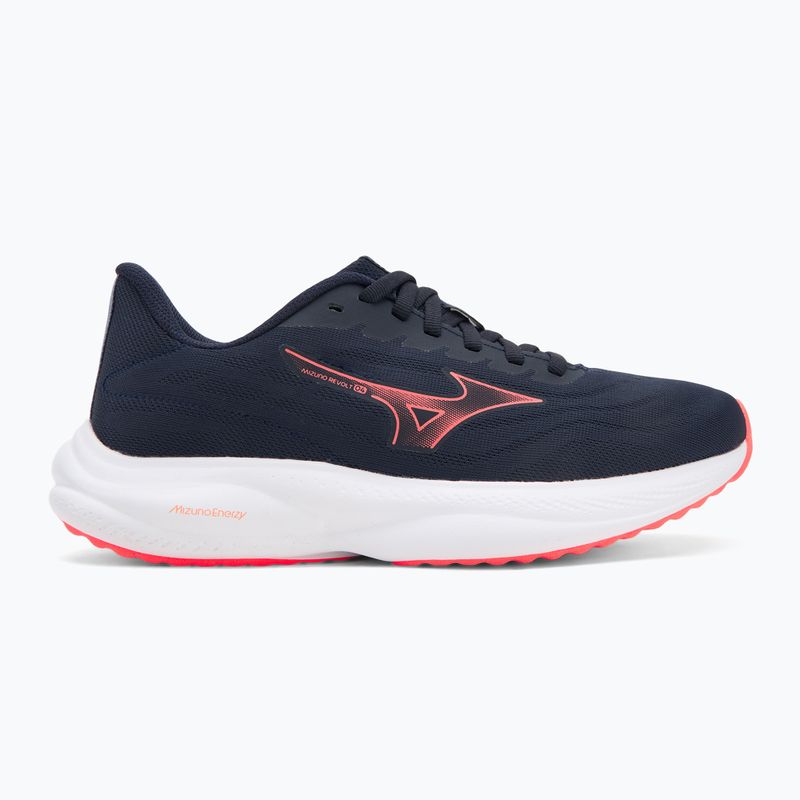Dámske bežecké topánky Mizuno Revolt 4 baritone blue/striking coral/blue granite 2