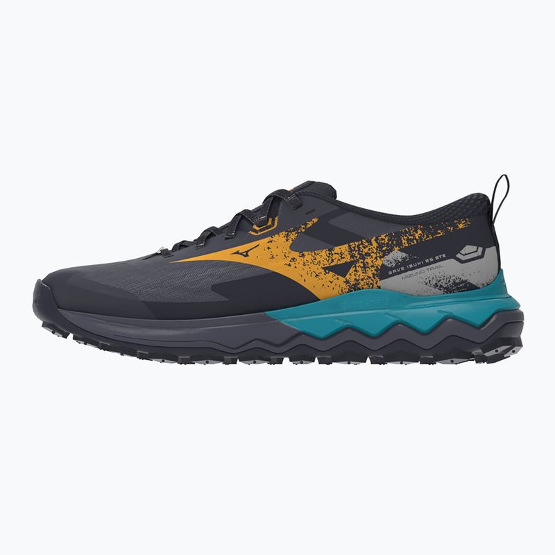 Pánske bežecké topánky Mizuno Wave Ibuki 5 GTX odyssey gray/citrus/baritone blue 8