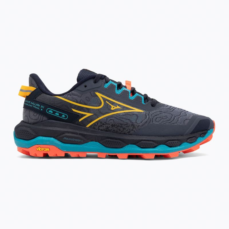Pánske bežecké topánky Mizuno Wave Mujin 11 odyssey gray/citrus/fiery coral 2 2