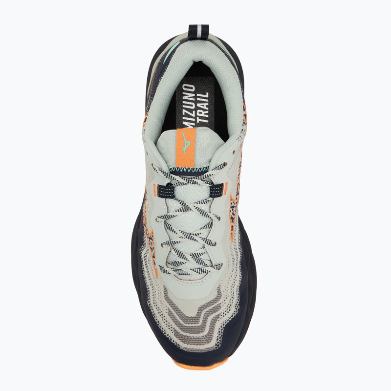 Pánske bežecké topánky Mizuno Wave Daichi 9 mercury/tangelo/tang orange 5