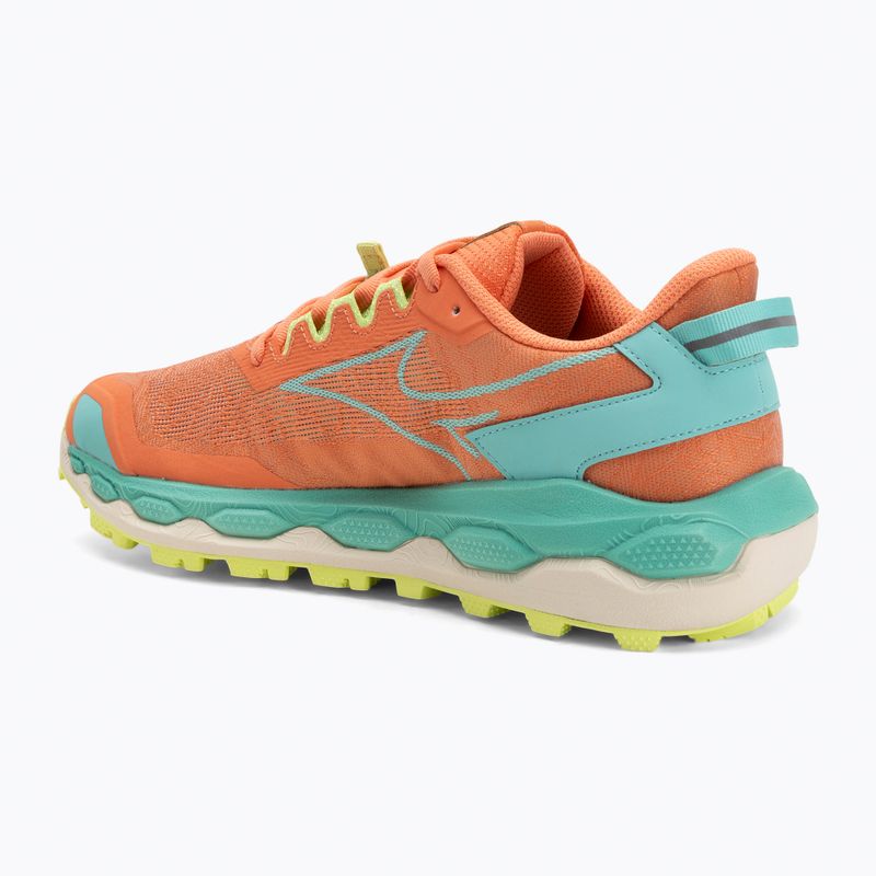 Dámske bežecké topánky Mizuno Wave Mujin 11 fresh salmon/pristine/sharp green 3