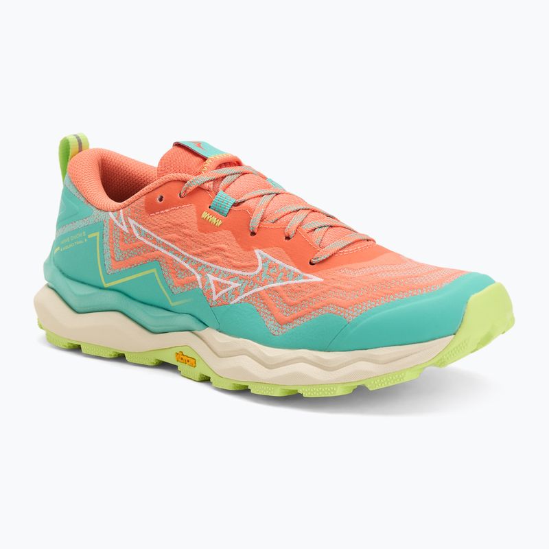 Dámske bežecké topánky Mizuno Wave Daichi 9 fresh salmon/white/sharp green