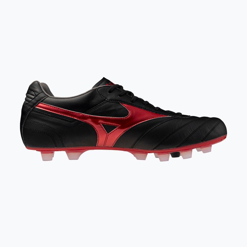 Pánske kopačky Mizuno Morelia II Elite FG black/morelia 40th red/black sand 9