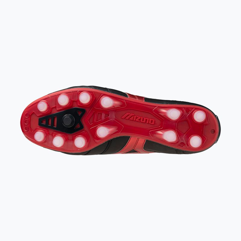 Pánske kopačky Mizuno Morelia II Elite FG black/morelia 40th red/black sand 11