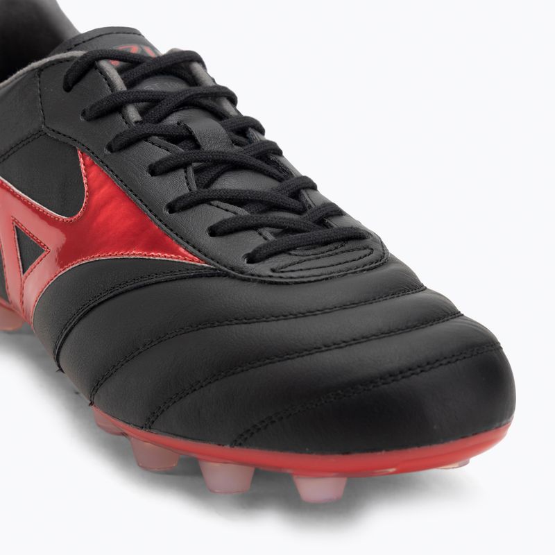 Pánske kopačky Mizuno Morelia II Elite FG black/morelia 40th red/black sand 7
