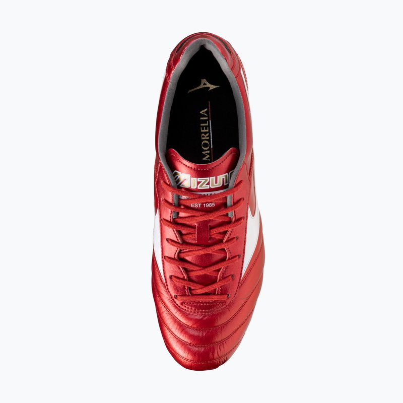 Pánske kopačky Mizuno Morelia II Elite FG morelia 40th red/white/black 12
