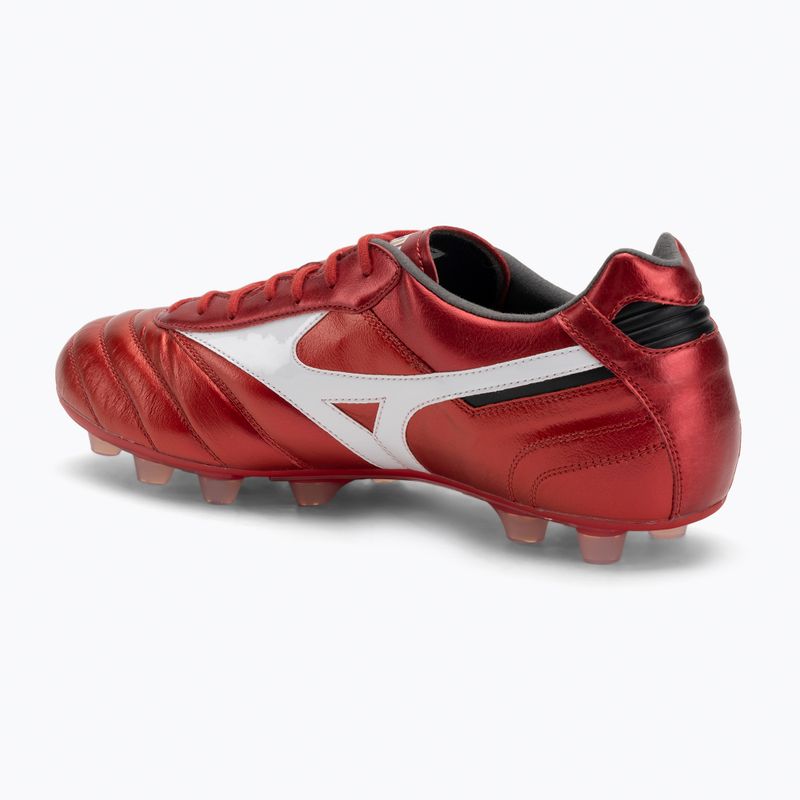 Pánske kopačky Mizuno Morelia II Elite FG morelia 40th red/white/black 3
