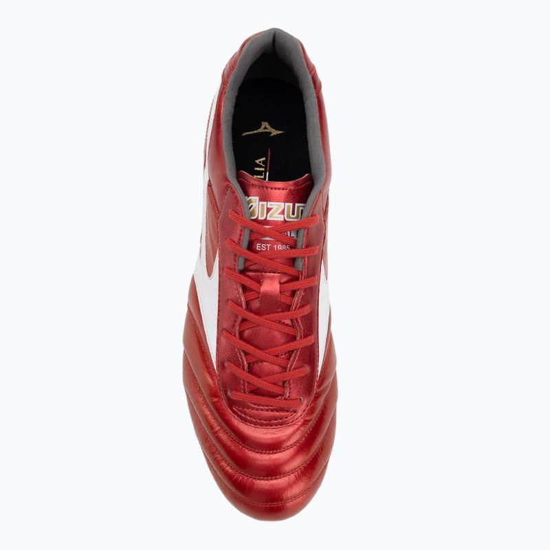 Pánske kopačky Mizuno Morelia II Elite FG morelia 40th red/white/black 5