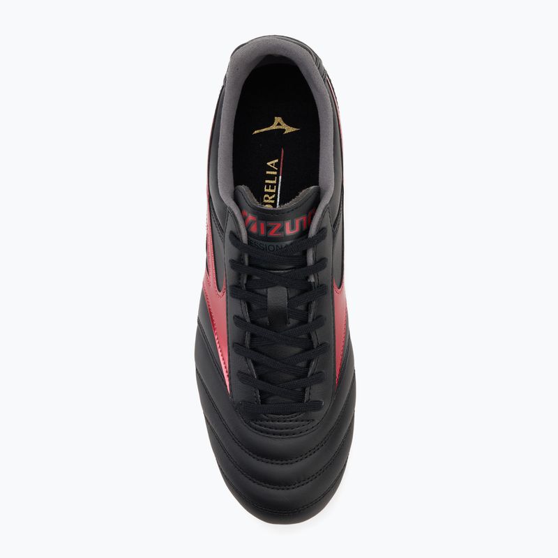 Pánske kopačky Mizuno Morelia II Pro FG black/morelia 40th red/black sand 5