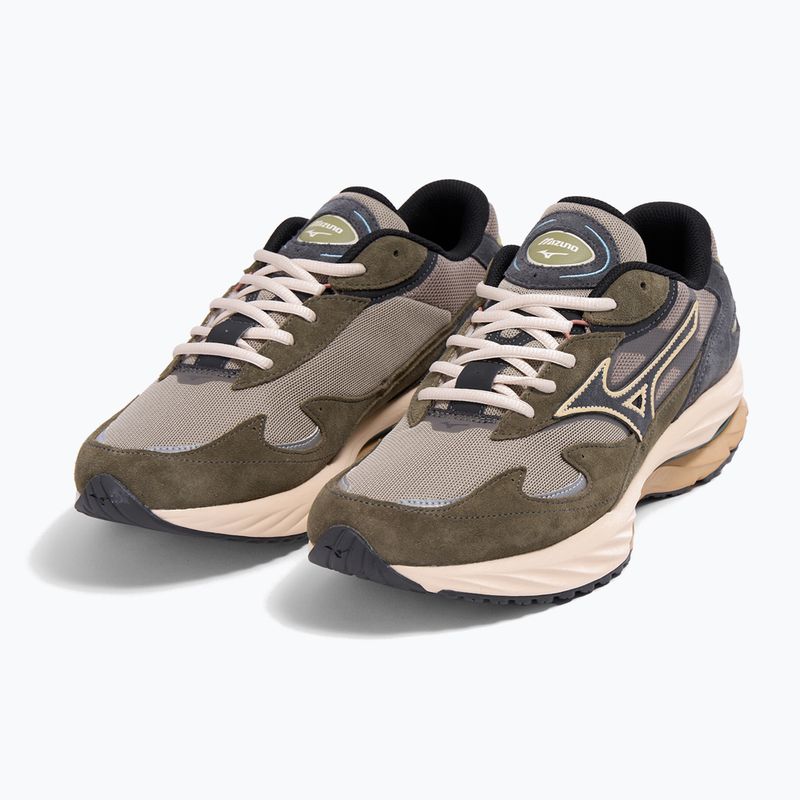 Pánske topánky Mizuno Wave Rider β vintage khaki/black sand/grape leaf 2