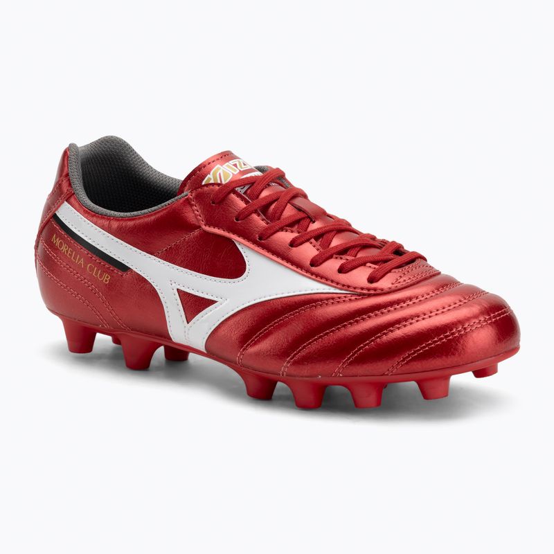 Kopačky Mizuno Morelia II Club FG morelia 40th red/white/black