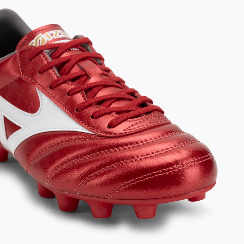 Kopačky Mizuno Morelia II Club FG morelia 40th red/white/black 7