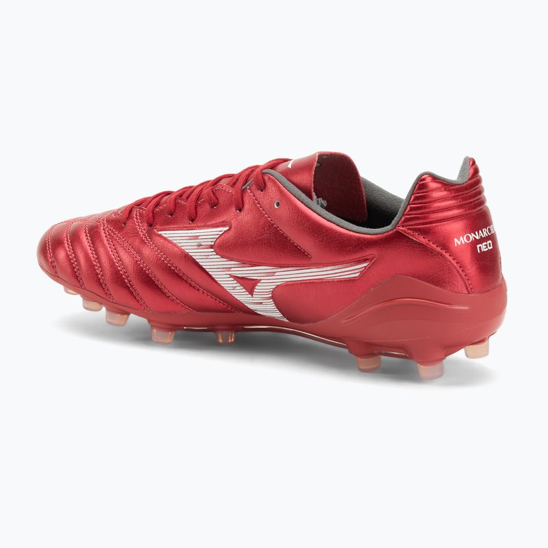 Pánske kopačky Mizuno Monarcida Neo III Pro AG morelia 40th red/white 3