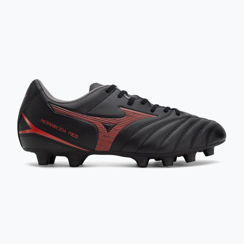 Kopačky Mizuno Monarcida Neo III Select Md black/morelia 40th red 2