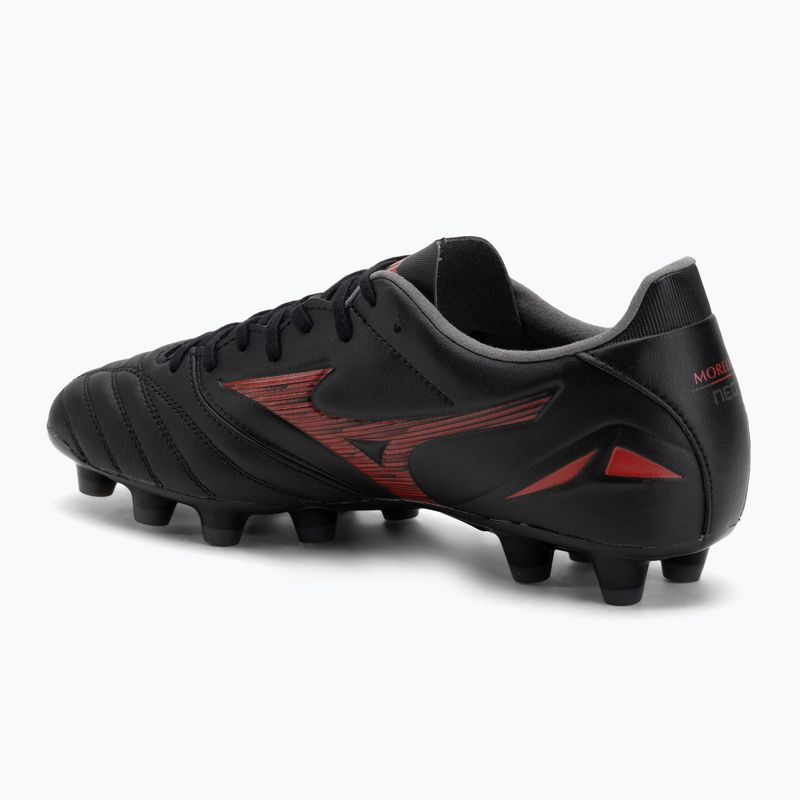 Pánske kopačky Mizuno Morelia Neo IV Pro MD black/morelia 40th red/black 3