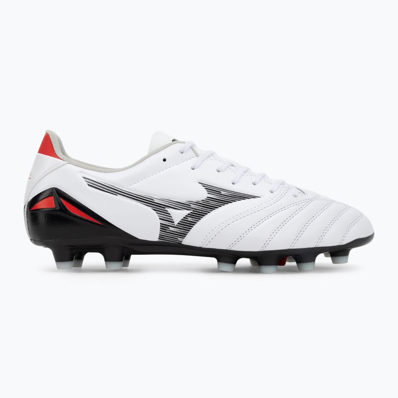 Pánske kopačky Mizuno Morelia Neo IV Pro MD White/Black/Chinese Red 2