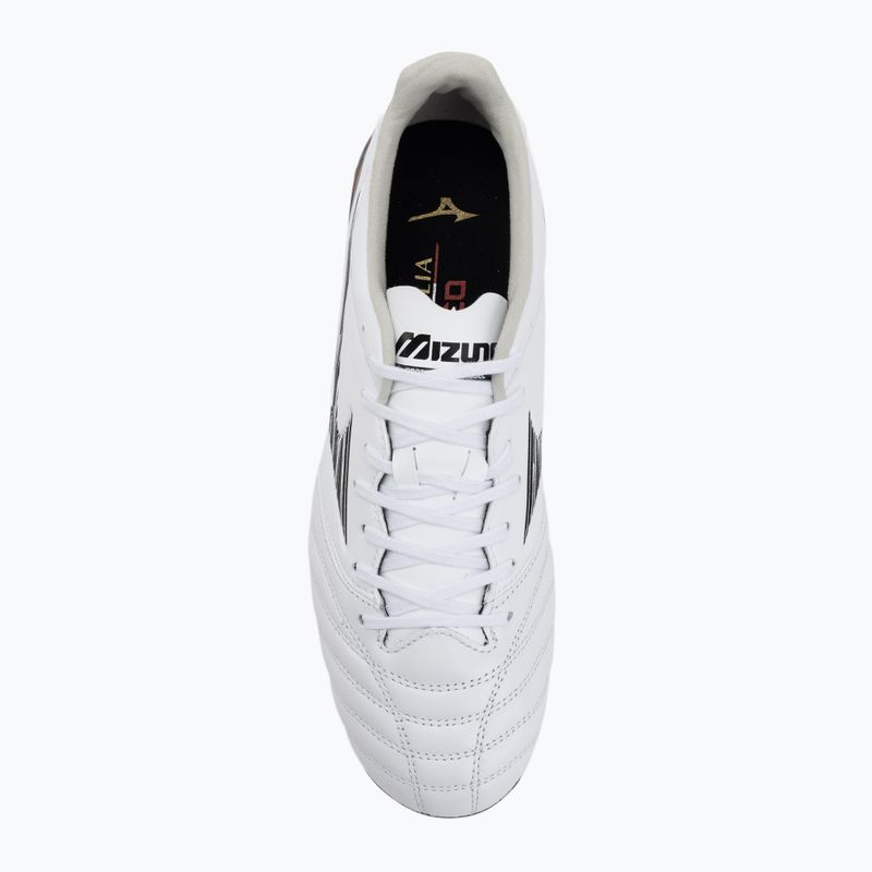 Pánske kopačky Mizuno Morelia Neo IV Pro MD White/Black/Chinese Red 5