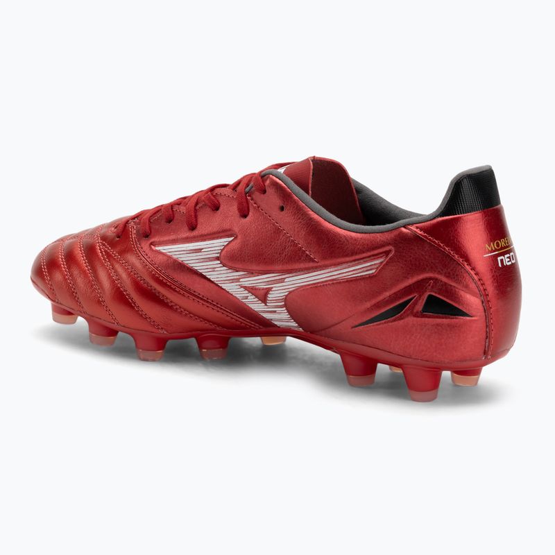 Pánske kopačky Mizuno Morelia Neo IV Pro MD morelia 40th red/white/black 3