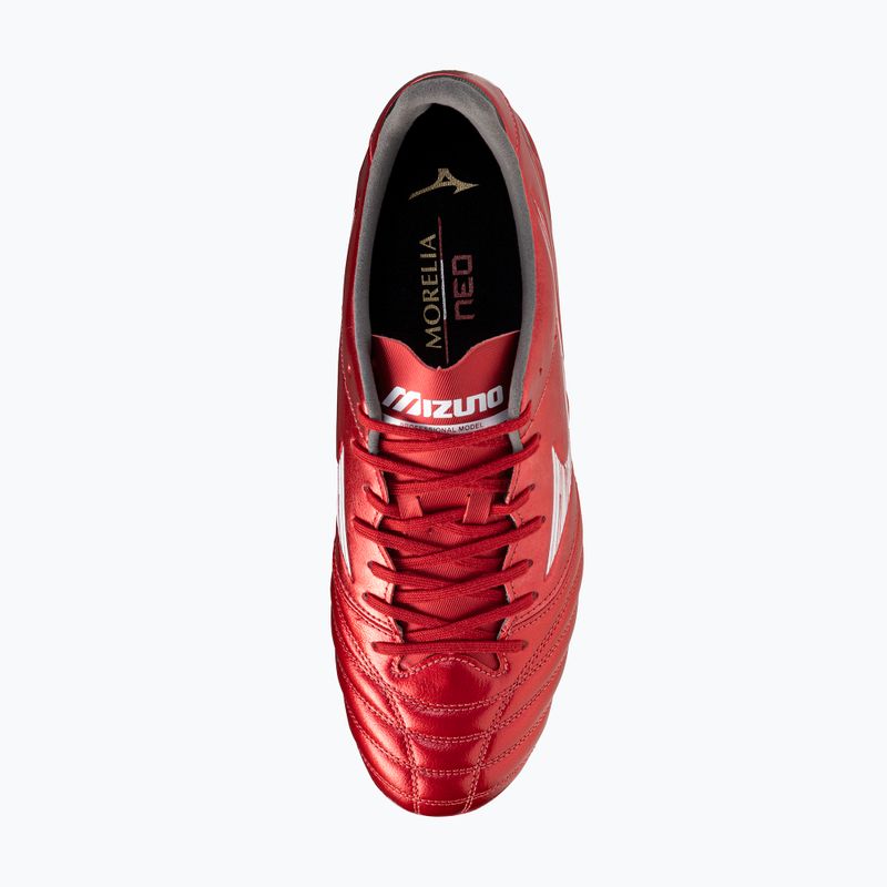Pánske kopačky Mizuno Morelia Neo IV Pro MD morelia 40th red/white/black 12