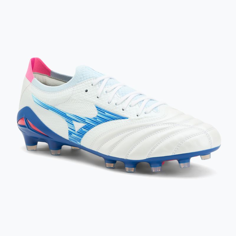 Pánske kopačky Mizuno Morelia Neo IV β Japan Md white/tanager turquoise/pink tetra