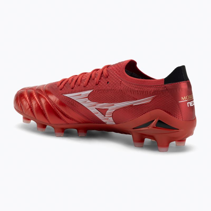 Pánske futbalové kopačky Mizuno Morelia Neo IV β Japan Fg morelia 40th red/white/black 3