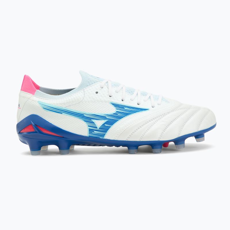 Pánske kopačky Mizuno Morelia Neo IV Β Elite MD white/tanager turquoise/pink tetra 2