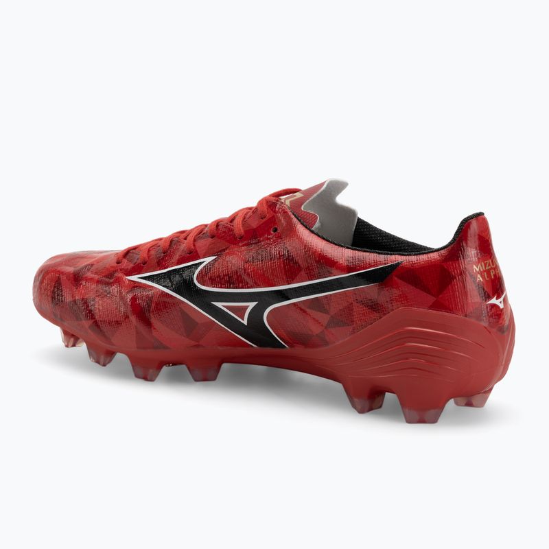 Pánske kopačky Mizuno α II Pro Md morelia 40th red/black/gold 3