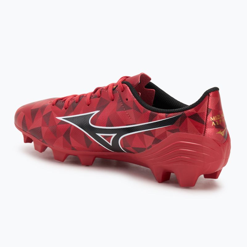 Kopačky Mizuno α II Select Md morelia 40th red/black/gold 3