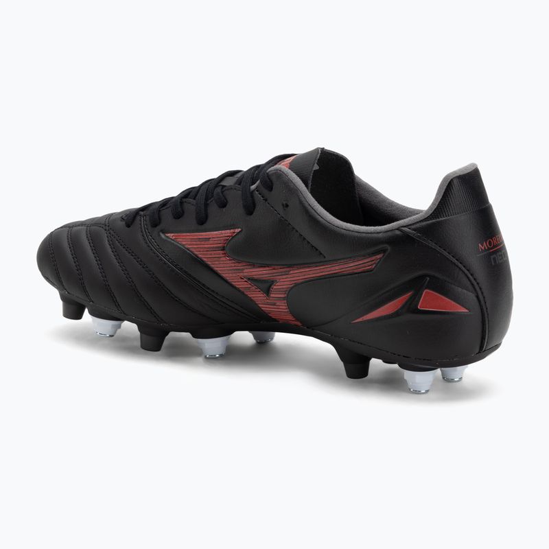 Pánske kopačky Mizuno Morelia Neo IV Pro Mix black/morelia 40th red/black 3