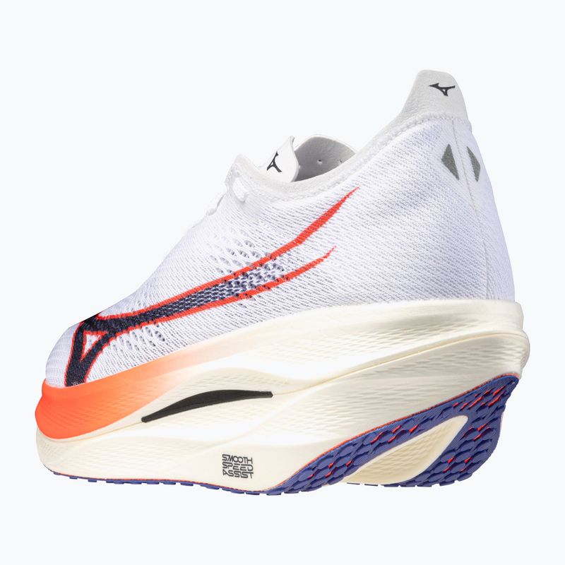 Bežecké topánky Mizuno Wave Rebellion Pro 3 white/baritone blue/fiery cora 4