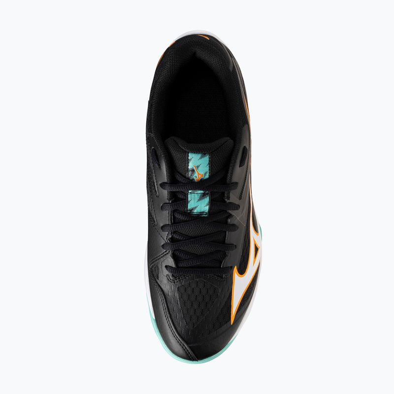 Volejbalové topánky Mizuno Thunder Blade Z black/tangelo/ice green 5