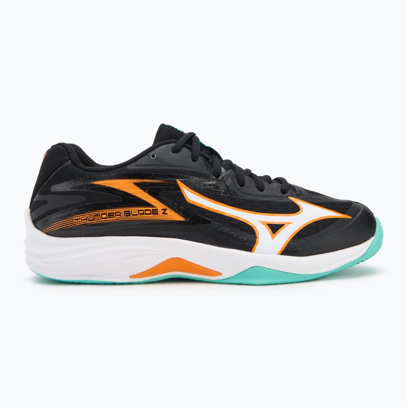 Volejbalové topánky Mizuno Thunder Blade Z black/tangelo/ice green 2