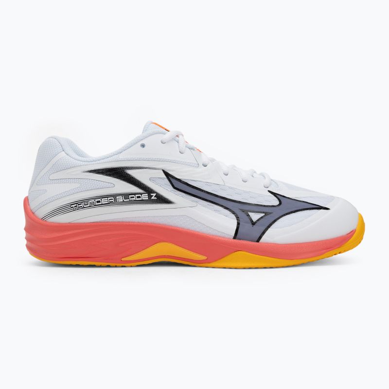 Volejbalové topánky Mizuno Thunder Blade Z white/fiery coral 2/citrus 2