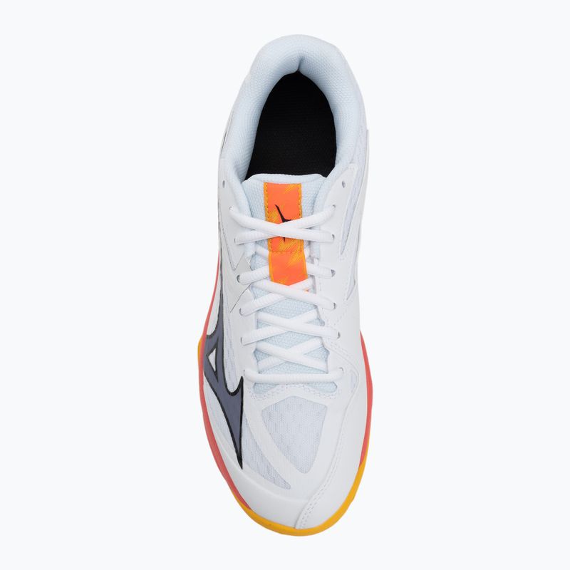 Volejbalové topánky Mizuno Thunder Blade Z white/fiery coral 2/citrus 4