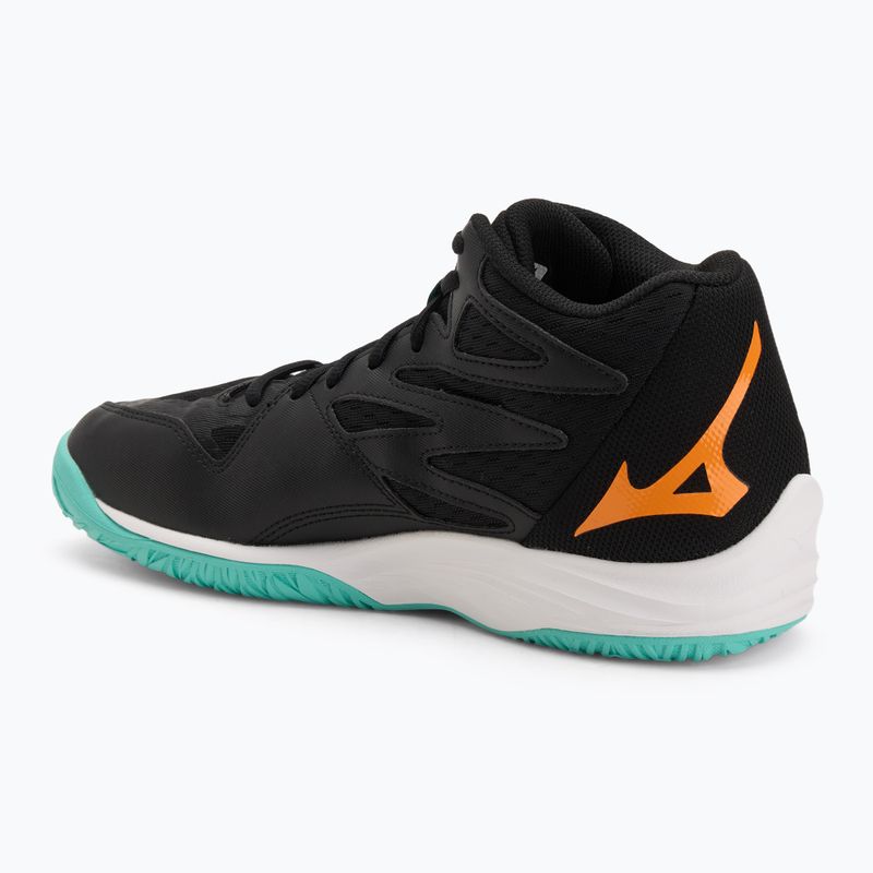 Volejbalové topánky Mizuno Thunder Blade Z Mid black/tangelo/ice green 3