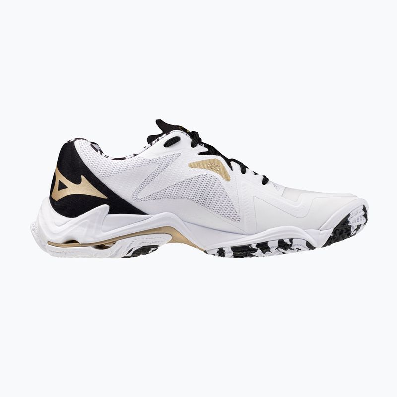 Volejbalové topánky Mizuno Wave Lightning Z8 white/black/ge gold 2
