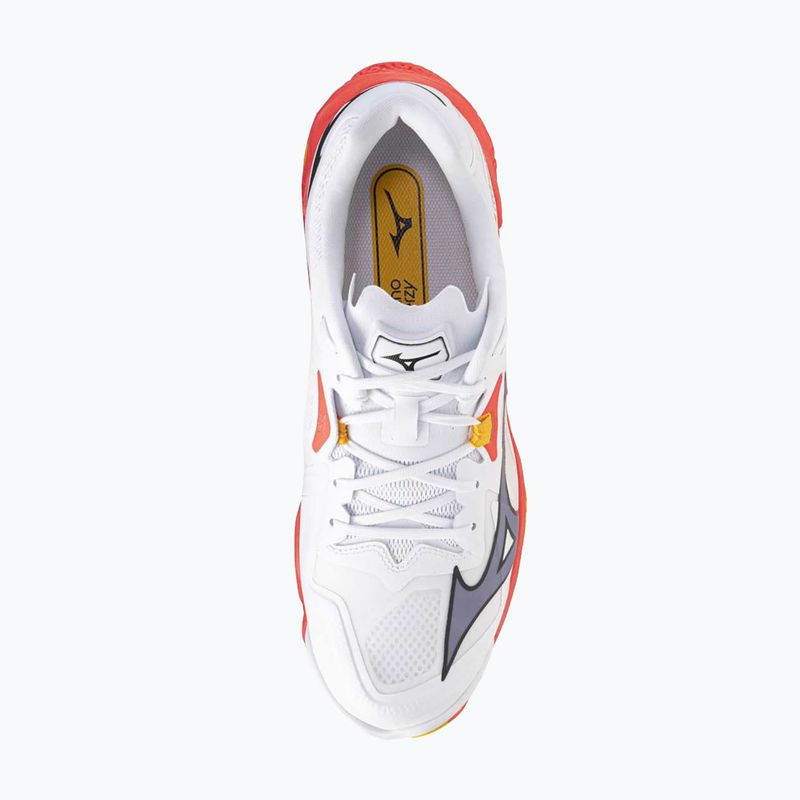 Volejbalové topánky Mizuno Wave Lightning Z8 white/fiery coral 2/citrus 5