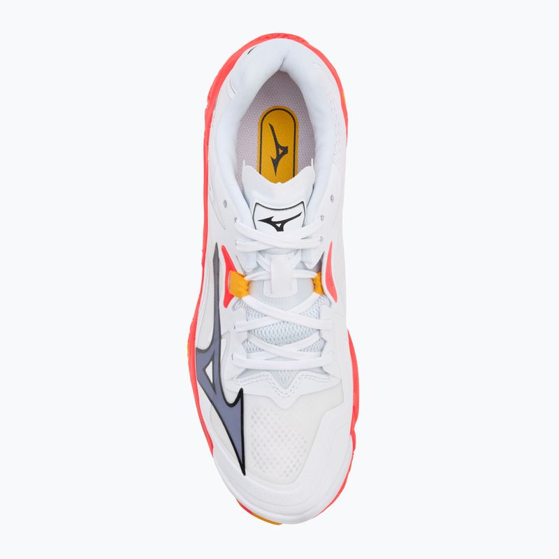 Volejbalové topánky Mizuno Wave Lightning Z8 white/fiery coral 2/citrus 5