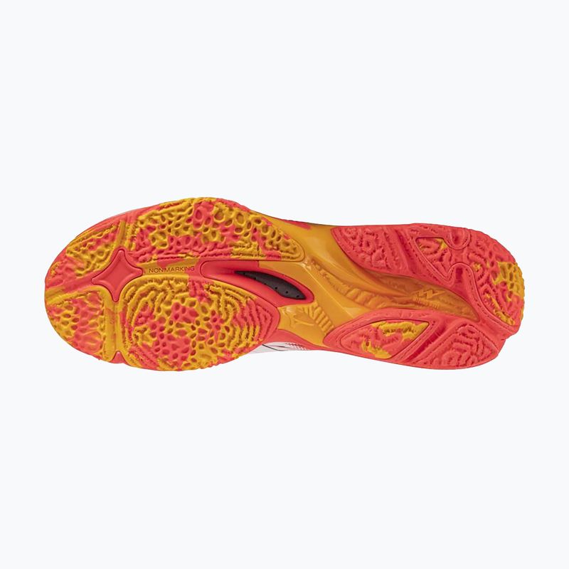 Volejbalové topánky Mizuno Wave Lightning Neo 3 white/fiery coral 2/citrus 11