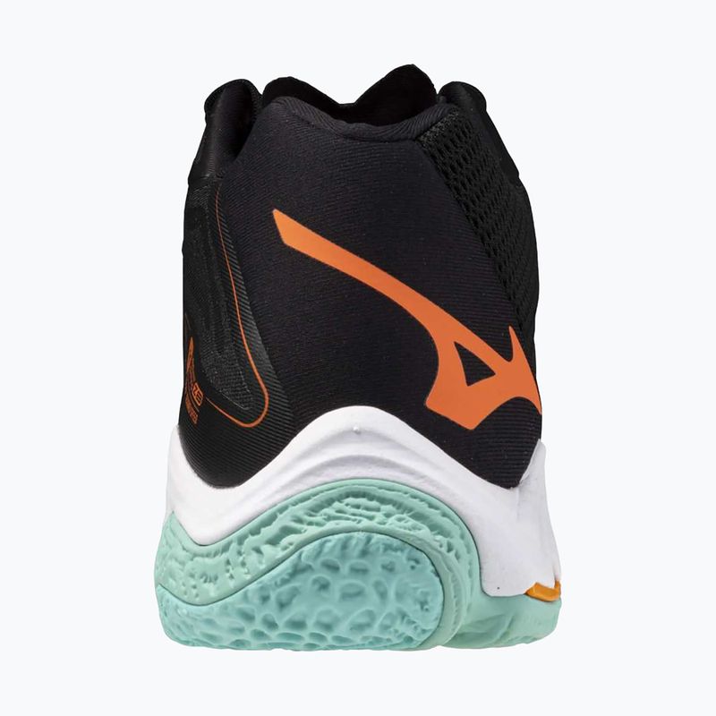 Volejbalové topánky Mizuno Wave Lightning Z8 Mid black/tangelo/ice green 3