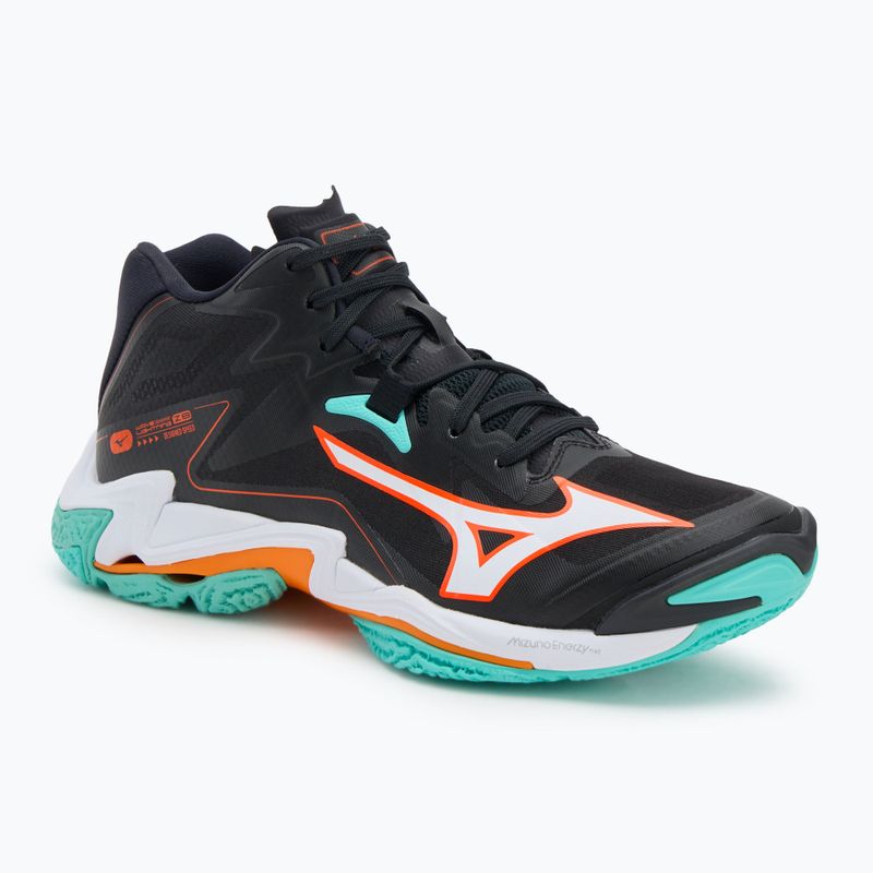 Volejbalové topánky Mizuno Wave Lightning Z8 Mid black/tangelo/ice green
