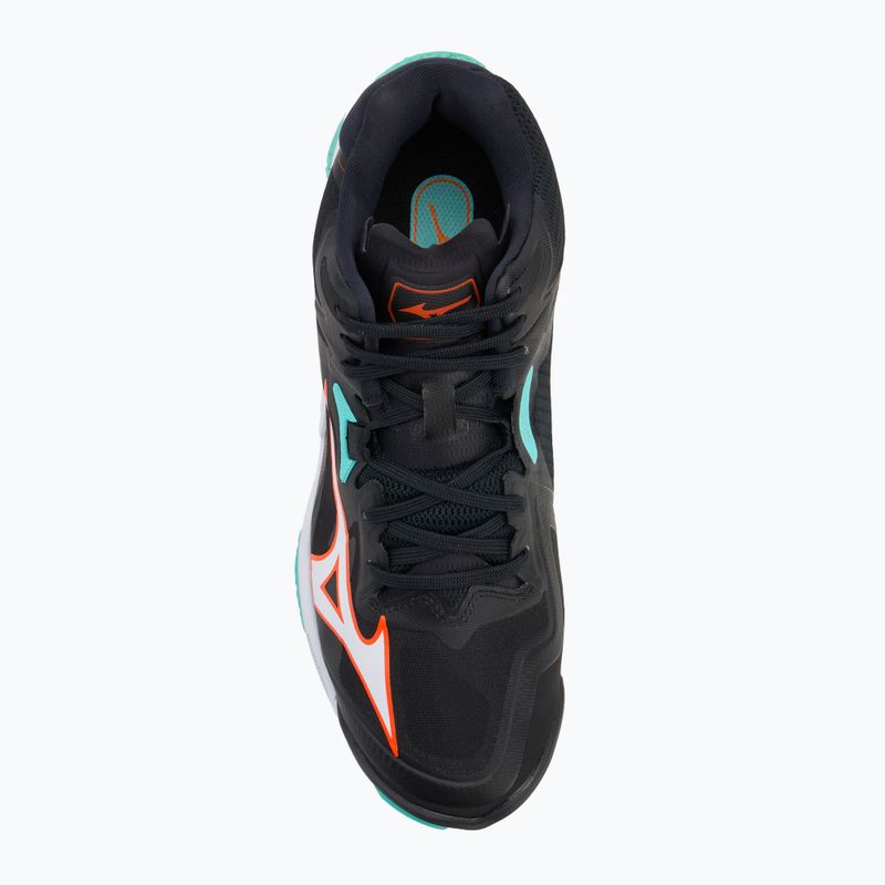 Volejbalové topánky Mizuno Wave Lightning Z8 Mid black/tangelo/ice green 5